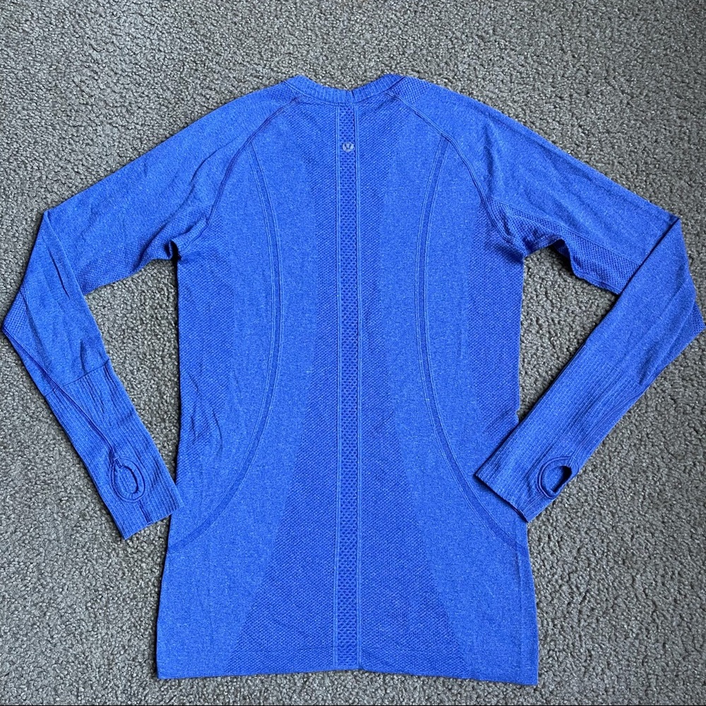 Rare Lululemon Run: Swiftly Tech Long Sleeve Sz 6… - image 6